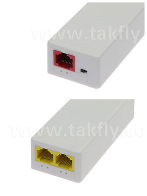 1 έως 2 θύρες Gigabit Waterproof PoE Extender με επέκταση 250m και IEEE 802.3af/at Standard