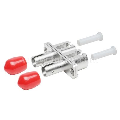 ST-LC Coupler Duplex Metal Hybrid Adapter Γυναίκα/Γυναίκα Οπτική ίνα για κέντρο δεδομένων Τηλεπικοινωνίες FTTX