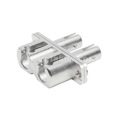ST-LC Coupler Duplex Metal Hybrid Adapter Γυναίκα/Γυναίκα Οπτική ίνα για κέντρο δεδομένων Τηλεπικοινωνίες FTTX