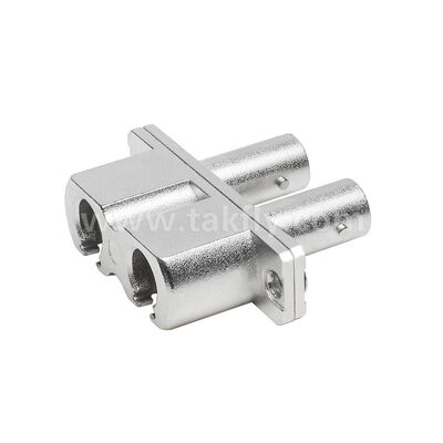ST-LC Coupler Duplex Metal Hybrid Adapter Γυναίκα/Γυναίκα Οπτική ίνα για κέντρο δεδομένων Τηλεπικοινωνίες FTTX
