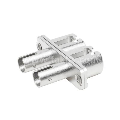 ST-LC Coupler Duplex Metal Hybrid Adapter Γυναίκα/Γυναίκα Οπτική ίνα για κέντρο δεδομένων Τηλεπικοινωνίες FTTX
