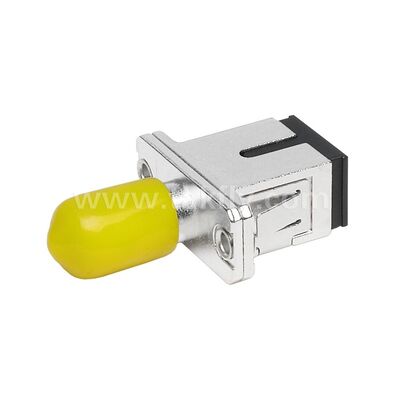 Σύνδεσμος οπτικών ινών ST-SC Simplex Metal Hybrid Adapter Γυναίκα/Γυναίκα για κέντρο δεδομένων Τηλεπικοινωνίες FTTX