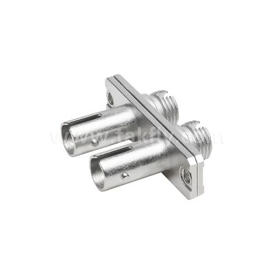 FC-ST Coupler Duplex Metal Hybrid Adapter Γυναίκα/Γυναίκα Οπτική ίνα για κέντρο δεδομένων Τηλεπικοινωνίες FTTX