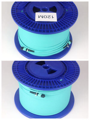 Καλώδιο σύνδεσης MPO/MTP πολλαπλών πυρήνων τερματισμένο στο εργοστάσιο για εγκαταστάσεις κέντρων δεδομένων με περιορισμένο χώρο