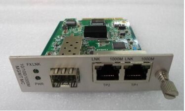 10/100/1000M 2-Port Base-T to 100 Base-X Managed Media Converter Factory Direct Sales Αξιόπιστη σύνδεση δικτύου