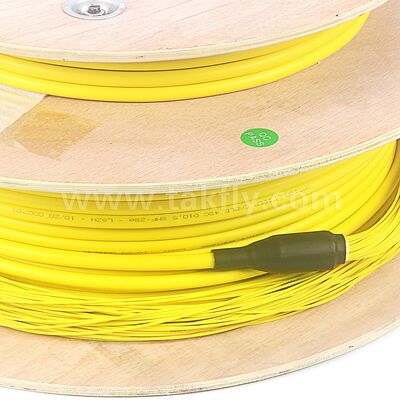 Προεπιλεγμένο Patchcord 48Cores LC-LC Fiber Optic Breakout Drop Cable για κέντρο δεδομένων τηλεπικοινωνιών