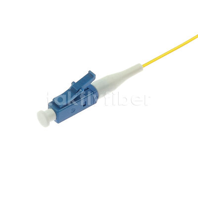 LC Simplex Single Mode Fiber Optic Pigtail 1m 2m 3m μήκη, 0,9mm στενή θωράκιση