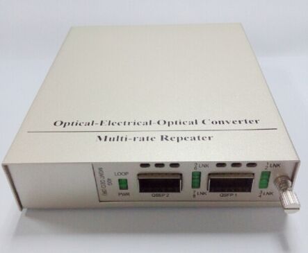40G OEO Fiber Media Converter 3R Repeater QSFP+ σε QSFP+ —— Υψηλή απόδοση και απόδοση