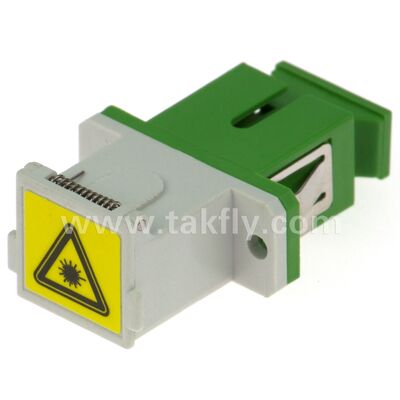 Διορθωτής οπτικών ινών SC Zirconia Sleeve με επιλογή Duplex και διαμόρφωση χωρίς πέλμα