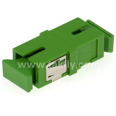 Διορθωτής οπτικών ινών SC Zirconia Sleeve με επιλογή Duplex και διαμόρφωση χωρίς πέλμα