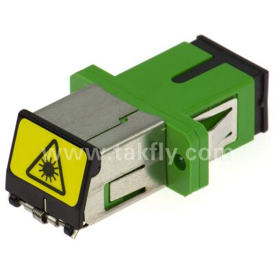 Διορθωτής οπτικών ινών SC Zirconia Sleeve με επιλογή Duplex και διαμόρφωση χωρίς πέλμα