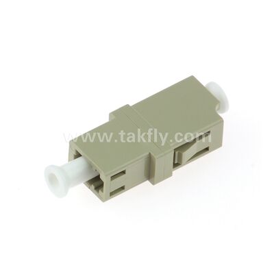 SC Fiber Optic Adapter ∙ Ζιρκόνια, χωρίς φτερούγες ή με διπλή φτερούγες, για SM/MM, λειτουργία -40~85°C