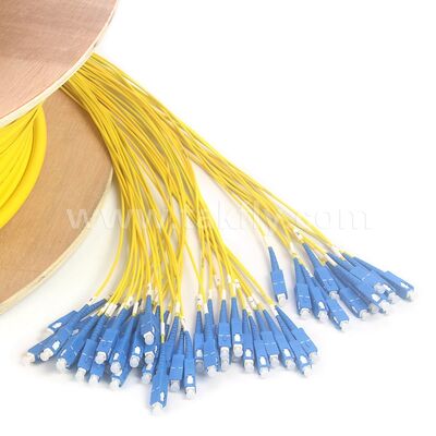 48Cores SC-SC προ-αποκλεισμένος Breakout Patchcord για κέντρο δεδομένων τηλεπικοινωνιών