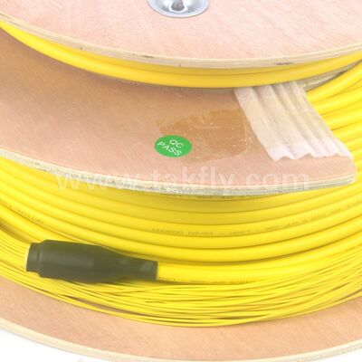 48Cores SC-SC προ-αποκλεισμένος Breakout Patchcord για κέντρο δεδομένων τηλεπικοινωνιών