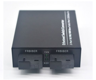 SC Single-Fiber 10/100/1000M με 2 RJ45 Port Base-T to 100 Base-X Managed Media Converter