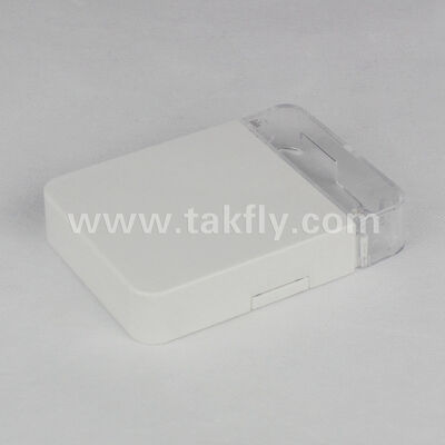 1 Port Fiber Optic Termination Box, SC LC Simplex Duplex Adapter, Surface Mount Wall Plate, No Splicing Fiber Box, Express Port Cable Management, OEM Custom Logo, FTTH FTTx Υποσύστημα Εργασιακής Περιοχής