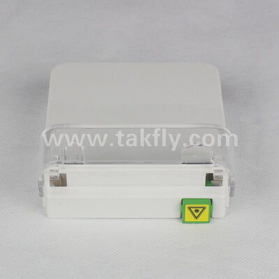 1 Port Fiber Optic Termination Box, SC LC Simplex Duplex Adapter, Surface Mount Wall Plate, No Splicing Fiber Box, Express Port Cable Management, OEM Custom Logo, FTTH FTTx Υποσύστημα Εργασιακής Περιοχής