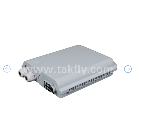 FTKS-1805-8E Τερματικό κουτί με 8 PCS SC/UPC SM SX προσαρμογέα και πλήρως εγκατεστημένο pigtail