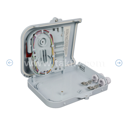 FTKS-1805-8E Τερματικό κουτί με 8 PCS SC/UPC SM SX προσαρμογέα και πλήρως εγκατεστημένο pigtail