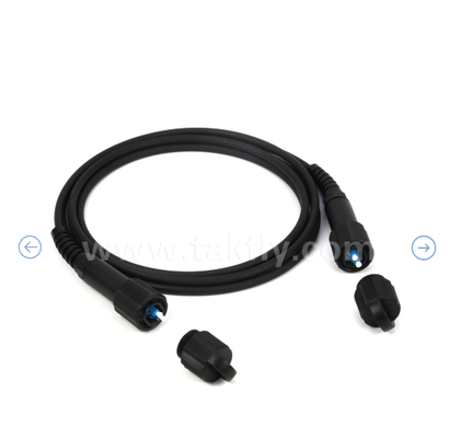IP67 Αδιάβροχο LC-LC Duplex Patch Cord – Αξιολόγηση εξωτερικού χώρου, καλώδιο GYFJH, έτοιμο για δύσκολα περιβάλλοντα