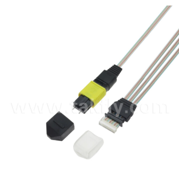 Συγκρότημα συστοιχίας ινών MTP 12CH × 3 έως 36 καναλιών 3 × 12CH Συνδέσεις MTP έως 36CH V-Groove FAU, χαμηλή απώλεια εισαγωγής, για οπτικούς δέκτες 1.6T και οπτικές συσκευασίες (CPO)