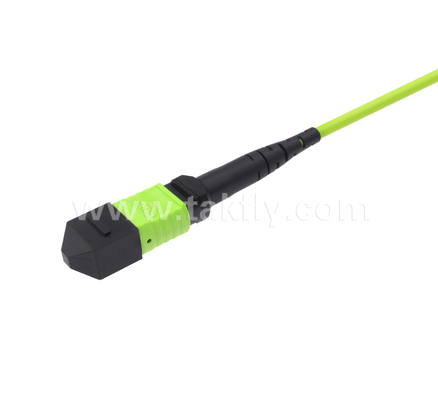 MPO/MTP σε LC Uniboot Breakout Patch Cord OM5 Multimode, 1×24, Διαστημικά εξοικονόμησης Uniboot LC συνδέσεις, για υψηλής πυκνότητας κέντρο δεδομένων & 40G/100G/400G εφαρμογές