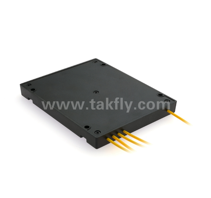 1×4 MPO/MTP SM PLC Splitter – Single-Mode, 1×4 Configuration, MPO Input to MPO Output, Low Insertion Loss (≤7.2dB), for High-Density Data Center Cabling, Pre‑terminated Systems & FTTx Distribution