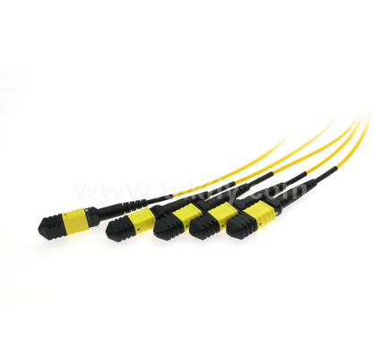 1×4 MPO/MTP SM PLC Splitter – Single-Mode, 1×4 Configuration, MPO Input to MPO Output, Low Insertion Loss (≤7.2dB), for High-Density Data Center Cabling, Pre‑terminated Systems & FTTx Distribution