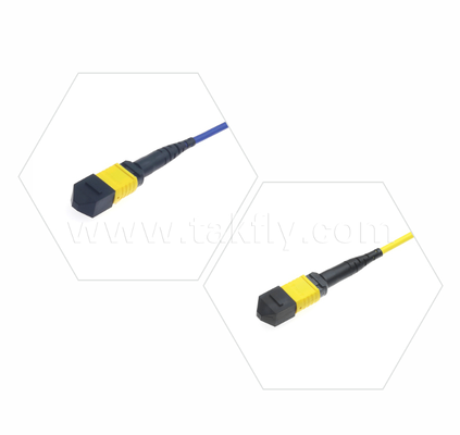 Armored MPO/MTP Patch Cord – Robust Metal Sheath, Prevents Rodent Damage & Crushing, for FTTA / Industrial / Mining