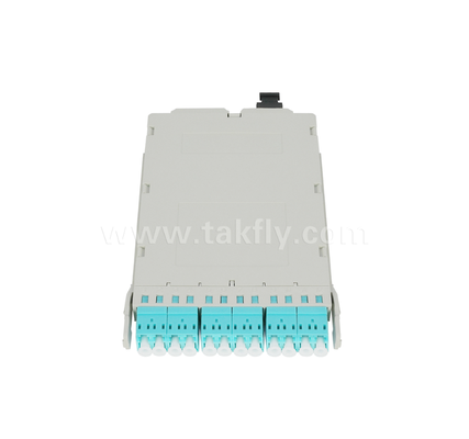MPO/MTP σε LC Προεπιλεγμένη Κεσέτα Μονάδα ∙ 12-Core, LC Duplex μπροστινό πάνελ, MPO πίσω προσαρμογέα, Plug-and-Play για υψηλής πυκνότητας καλωδίωση κέντρου δεδομένων