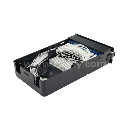 Προεπιλεγμένη Μονάδα Κασέτας TK-HRM-04, 12C/24C, διπλή λειτουργία: LC Pigtail Fusion ή MPO-LC Διαχείριση Κασέτας, Plug-and-Play για καλωδίωση κέντρου δεδομένων