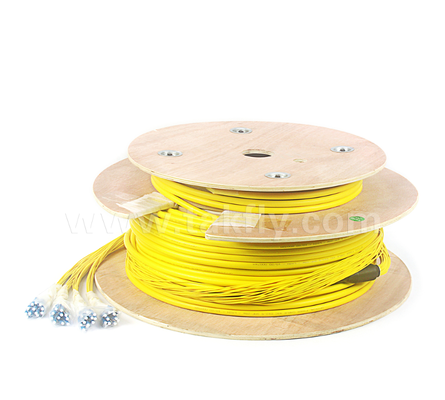 48-Core LC-LC Pre-terminated Breakout Patch Cord – High Density, Custom Breakout Configurations (Bare Fiber / 0,9mm / 2,0mm / 3,0mm), για Data Center & Indoor/Outdoor Applications