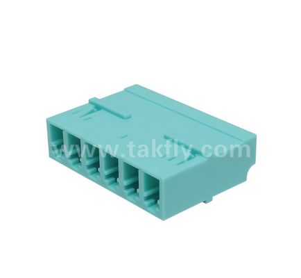 Εναλλακτικός προσαρμογός 6 οδών LC 6 σε 1 LC Duplex, High-Density Fiber Adapter, Low Insertion Loss, για κέντρο δεδομένων και FTTx High-Density Patching