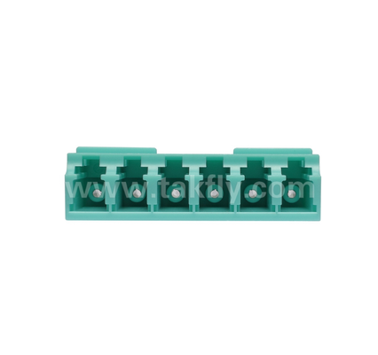Εναλλακτικός προσαρμογός 6 οδών LC 6 σε 1 LC Duplex, High-Density Fiber Adapter, Low Insertion Loss, για κέντρο δεδομένων και FTTx High-Density Patching