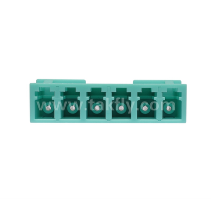 Εναλλακτικός προσαρμογός 6 οδών LC 6 σε 1 LC Duplex, High-Density Fiber Adapter, Low Insertion Loss, για κέντρο δεδομένων και FTTx High-Density Patching