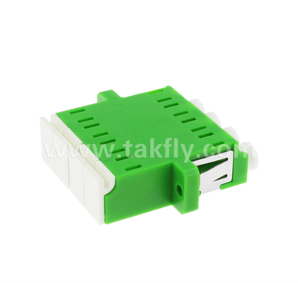 Διορθωτής εσωτερικού κλείστρου 4 σε 1 LC Duplex APC με ενσωματωμένο κλείστρο, προστατεύει τα μάτια από λέιζερ οπτικών ινών, συμβατό με την IEC & RoHS, για κέντρο δεδομένων και συνδέσεις υψηλής ισχύος ινών