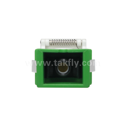 SC Simplex Adapter με εξωτερικό κάλυμμα και μπροστινό κατατύπωμα