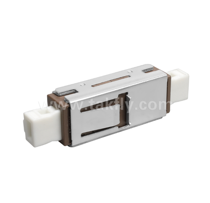 MU Simplex Adapter Compact Design, Low Insertion Loss, Precision Zirconia Sleeve, για συνδέσεις υψηλής πυκνότητας ινών