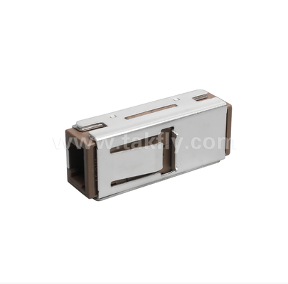 MU Simplex Adapter Compact Design, Low Insertion Loss, Precision Zirconia Sleeve, για συνδέσεις υψηλής πυκνότητας ινών