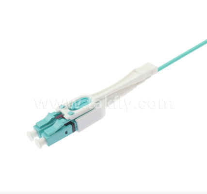 LC Push-Pull Uniboot Fiber Optic Patch Cord ∙ Ένα-σωλήνα Δύο-Core, Πολικότητα εναλλάξιμη, για εφαρμογές υψηλής πυκνότητας συναρμολόγησης και κέντρου δεδομένων