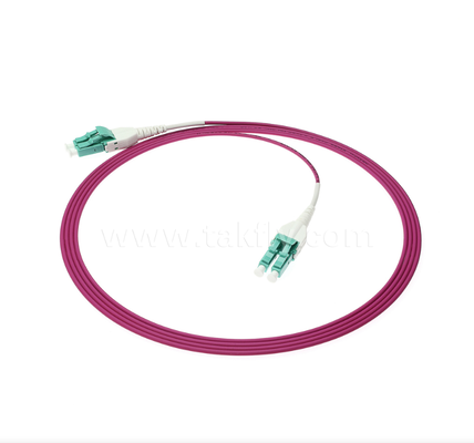 LC Uniboot Optic Fiber Patch Cord – Μονόσωληνα δύο πυρήνων, σταθερή πολικότητα, συμπαγής δομή, μειώνει τον όγκο του καλωδίου κατά το ήμισυ για καλωδίωση υψηλής πυκνότητας