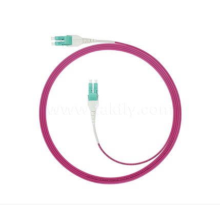 LC Uniboot Optic Fiber Patch Cord – Μονόσωληνα δύο πυρήνων, σταθερή πολικότητα, συμπαγής δομή, μειώνει τον όγκο του καλωδίου κατά το ήμισυ για καλωδίωση υψηλής πυκνότητας