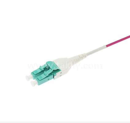 LC Uniboot Optic Fiber Patch Cord – Μονόσωληνα δύο πυρήνων, σταθερή πολικότητα, συμπαγής δομή, μειώνει τον όγκο του καλωδίου κατά το ήμισυ για καλωδίωση υψηλής πυκνότητας