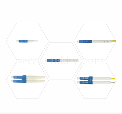 Σύνδεσμος οπτικών ινών LC SX/DX – Simplex & Duplex, Small Form-Factor, Low Insertion Loss for High Density Networks
