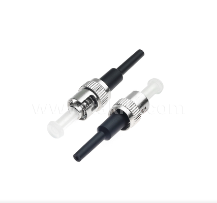 Βύσμα οπτικών ινών ST – Κλείδωμα περιστροφής Bayonet, Χαμηλή απώλεια εισαγωγής, Συμβατό πολλαπλών λειτουργιών/μονότροπων