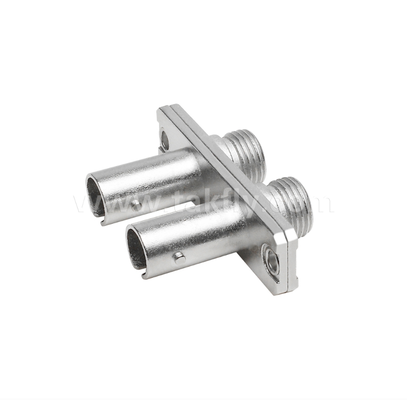 FC-ST Duplex Hybrid Adapter – Metal Housing, Female-Female, for FC to ST Connector Interconnection