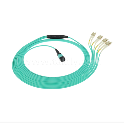 MPO/MTP-LC Breakout Patch Cord. Υψηλής πυκνότητας λύση καλωδίωσης πολυπυρηνικών οπτικών ινών.