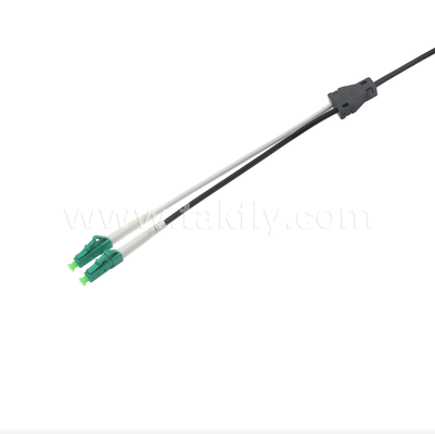 Το LC/APC Flat Drop Patch Cord - 2 Cor Duplex, προ-συνδεδεμένο, αντι-σύγκρουση, εσωτερικό για ταχεία ανάπτυξη FTTH.