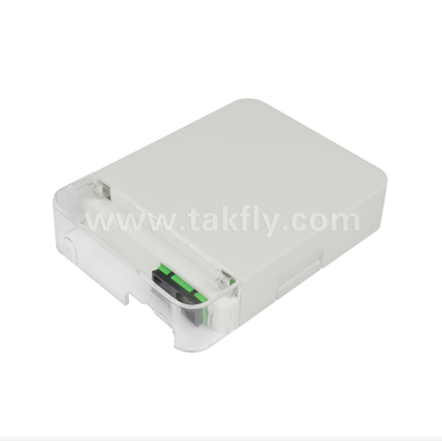 TKS-1806-02W FTTH Πρίζα Οπτικής Ινας – Συμπαγές Εσωτερικό Κουτί Τερματισμού για την Εγκατάσταση του Πελάτη