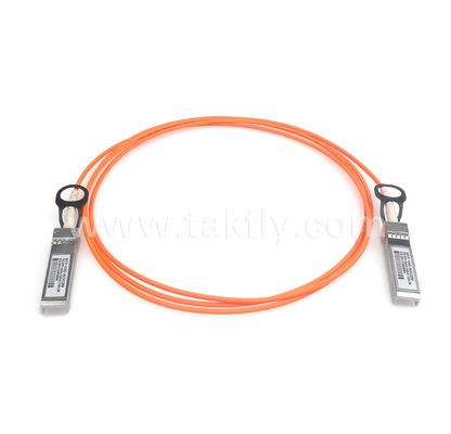 10G SFP+ ενεργό οπτικό καλώδιο (AOC) 300m σε OM3, 850nm VCSEL, χαμηλή ισχύς <0,35W/τέλος, SFP+ σε SFP+ σύνδεση μικρής εμβέλειας